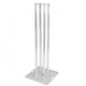 ProX K-Truss 3.28 Lightweight Square Truss Totem Full Package Includes White Scrim, Top Plate and Base Plate