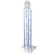 ProX K-Truss 6.56 Lightweight Square Truss Totem Full Package Includes White Scrim, Top Plate and Base Plate
