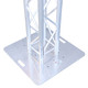 ProX K-Truss 6.56 Lightweight Square Truss Totem Full Package Includes White Scrim, Top Plate and Base Plate