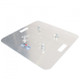 ProX SET OF 2 3.28 Ft. Totem Package Includes a 12in Top Plate, 24in Base Plate and Four 1M F31 Tubes W-White Scrim Cover