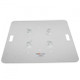 ProX Set of 2 8.20 Ft. Totem Package Includes a 12in Top Plate, 30in Base Plate and Four 2.5m F31 Tubes W-White Scrim Cover