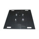ProX 36'' Steel 10mm Truss Base Plate for F34 F32 F31 Conical Square Truss with Connectors - Black Finish