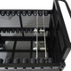 ProX Dolly Cart for Base Plates, Truss, Stage Legs, Cables, and Accessories Holds 8x 30 inch or 10x 24 inch Base Plates