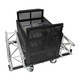 ProX Dolly Cart for Base Plates, Truss, Stage Legs, Cables, and Accessories Holds 8x 30 inch or 10x 24 inch Base Plates
