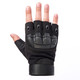 ProX X-GRIPZ Hard Rubber Knuckle Fingerless Gloves - For Truss and Stage Performance