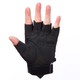 ProX X-GRIPZ Hard Rubber Knuckle Fingerless Gloves - For Truss and Stage Performance