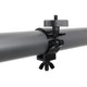 ProX Aluminum Slim M10 O-Clamp with Big Wing Knob for 2" Truss Tube Capacity 165 lbs. Black Finish