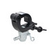 ProX Aluminum Side Entry M10 Clamp with Reversed Elbow Half Conical for 2" Truss Tube Capacity 661 lbs Black Finish
