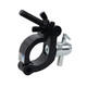 ProX Aluminum Side Entry M10 Clamp with Reversed Elbow Half Conical for 2" Truss Tube Capacity 661 lbs Black Finish