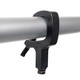 ProX Aluminum C-Clamp for 1.5 to 2" Truss Tube Capacity 330 lbs. Black Finish