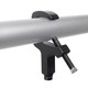 ProX Aluminum C-Clamp for 1.5 to 2" Truss Tube Capacity 330 lbs. Black Finish