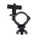 ProX Aluminum Black Mini Clamp Stage Truss Lighting Stand Big Knob fits 1-3/8" to 1-1/2" 35-40mm Tube SWL 165LBS M8 Bolt