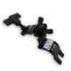 ProX Aluminum Black Mini Clamp Stage Truss Lighting Stand Big Knob fits 1-3/8" to 1-1/2" 35-40mm Tube SWL 165LBS M8 Bolt