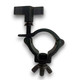 ProX Aluminum Black Mini Clamp Stage Truss Lighting Stand Big Knob fits 1-3/8" to 1-1/2" 35-40mm Tube SWL 165LBS M8 Bolt