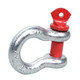 ProX 2 Ton 1/2" Galvanized Screw Pin Anchor U Shackle