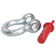 ProX 2 Ton 1/2" Galvanized Screw Pin Anchor U Shackle