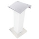 ProX Truss Lectern 24" White Finish Aluminum Fits F34 w/ 4x Punched for D-Series Connectors