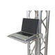 ProX Aluminum Truss Shelf with Dual O-Style Pro Clamps 14"x16" Shelf Space Fit F34 Truss And Bolted 12"Box Truss