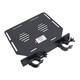 ProX Aluminum Truss Shelf with Dual O-Style Pro Clamps 14"x16" Shelf Space Fit F34 Truss And Bolted 12"Box Truss BLK