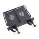 ProX Aluminum Truss Shelf with Dual O-Style Pro Clamps 14"x16" Shelf Space Fit F34 Truss And Bolted 12"Box Truss BLK
