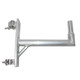 ProX 14" Speaker Mounting Pole Extension with Dual 2" Truss Clamps for F31 F32 F34 Truss " 220 lbs Load Capacity