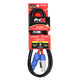 ProX XC-PWC14-06 6 ft 14 AWG locking power cable in retail packaging featuring grey and blue locking power connectors for professional audio and power distribution applications.
