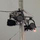 ProX Pair of 8" Center Street Light or Tent Pole Dual Hanging Mount Kit Truss Arm Extension Hexagon Shape 2" OD