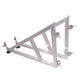 ProX Pair of Vertical truss towers outrigger Leg Stabilizers with 2 clamps for F34 and 12" Bolted Truss 2" Pipe Diameter