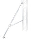 ProX Truss Post Outrigger Brace and Lower Support Bar with Hinged Rubber Feet