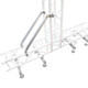 ProX 32 Inch (81.28cm) Single Truss Tube W-Clamp and Hinge on Each End | 2 Inch | 2mm Wall