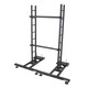 ProX 39Inch 1-Meter Black Dual-Clamp Cross Support Pole for LED Ground Support Systems