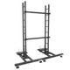 ProX 39Inch 1-Meter Black Dual-Clamp Cross Support Pole for LED Ground Support Systems