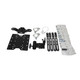 ProX Universal 32" to 80" TV Bracket Clamp with Vesa Mounting Bracket for F34 F32 12" Bolt Truss or Speaker Stands