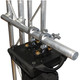 ProX 36 Inch Mounting 2" Pole arm F32 F34 with Dual O Clamps 150 Lbs Load for Lighting and moving heads