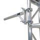 ProX 24" Truss Arm Extension Pole with Dual Self Locking Clamps for Lighting Moving Heads Max Load 150 lbs 2" OD