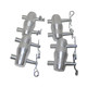 ProX Set of (4) Double Sided Conical Couplers with connectors and pins