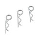 ProX Pack of 50 R Clip for Safety Pins for Conical Truss Safety Pins
