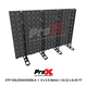 ProX LED Video Display Panel Ground Support System Package 4M/13.12 Ft. Width x 2.5M/8.20 Ft. Height in Black