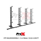 ProX LED Video Display Panel Ground Support System Package 4M/13.12 Ft. Width x 2M/6.56 Ft. Height in Black