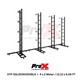 ProX LED Video Display Panel Ground Support System Package 4M/13.12 Ft. Width x 2M/6.56 Ft. Height in Black