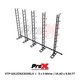 ProX LED Video Display Panel Ground Support System Package 5M/16.40 Ft. Width x 3M/9.84 Ft. Height in Black