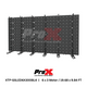 ProX LED Video Display Panel Ground Support System Package 6M/19.68 Ft. Width x 3M/9.84 Ft. Height in Black