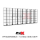 ProX LED Video Display Panel Ground Support System Package 7M/22.96 Ft. Width x 3M/9.84 Ft. Height in Black