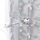 ProX 10-13" LED Panel Wall Mounting Plate to Extension 2" Pole Truss Clamp for Ground Stacking and Hanging.