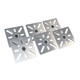 ProX XT-TC5X6 5"Aluminum Led Panel Plate W/Half Conical Coupler