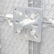 ProX XT-TC5X6 5"Aluminum Led Panel Plate W/Half Conical Coupler