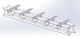 ProX Top Panel Top Pick Pro Point for Video Wall Truss Hanging Bracket Adjustable F34-44 / 12-16" Truss