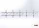 ProX Top Panel Top Pick Pro Point for Video Wall Truss Hanging Bracket Adjustable F34-44 / 12-16" Truss
