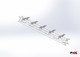 ProX Top Panel Top Pick Pro Point for Video Wall Truss Hanging Bracket Adjustable F34-44 / 12-16" Truss