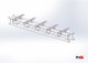 ProX Top Panel Top Pick Pro Point for Video Wall Truss Hanging Bracket Adjustable F34-44 / 12-16" Truss